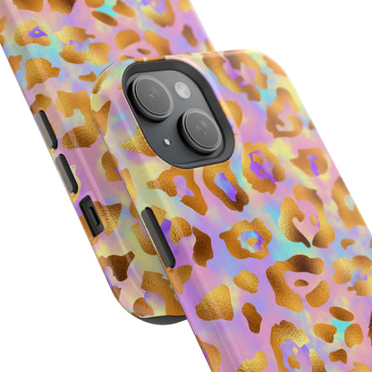 Leopard Print Impact-Resistant Phone Case