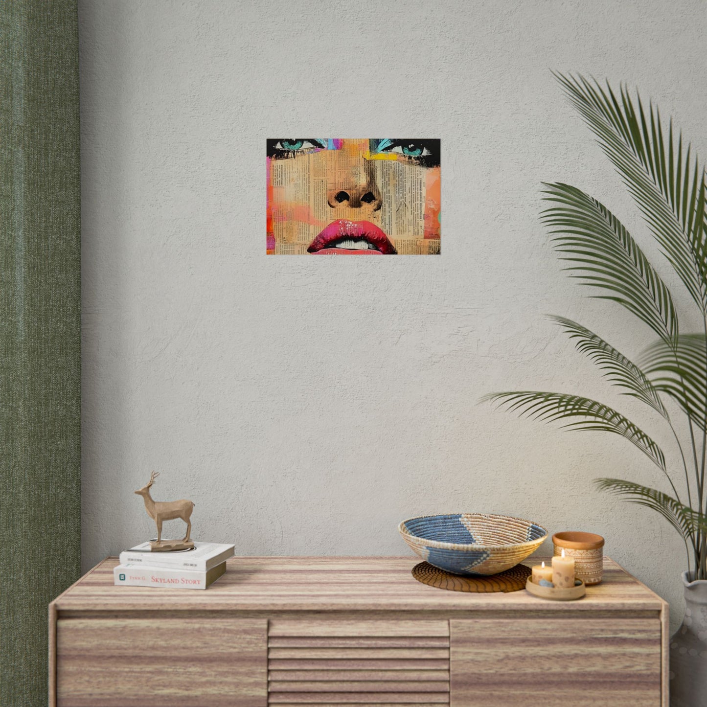 Retro Pop Culture Woman 12 , wall art, Art lovers poster