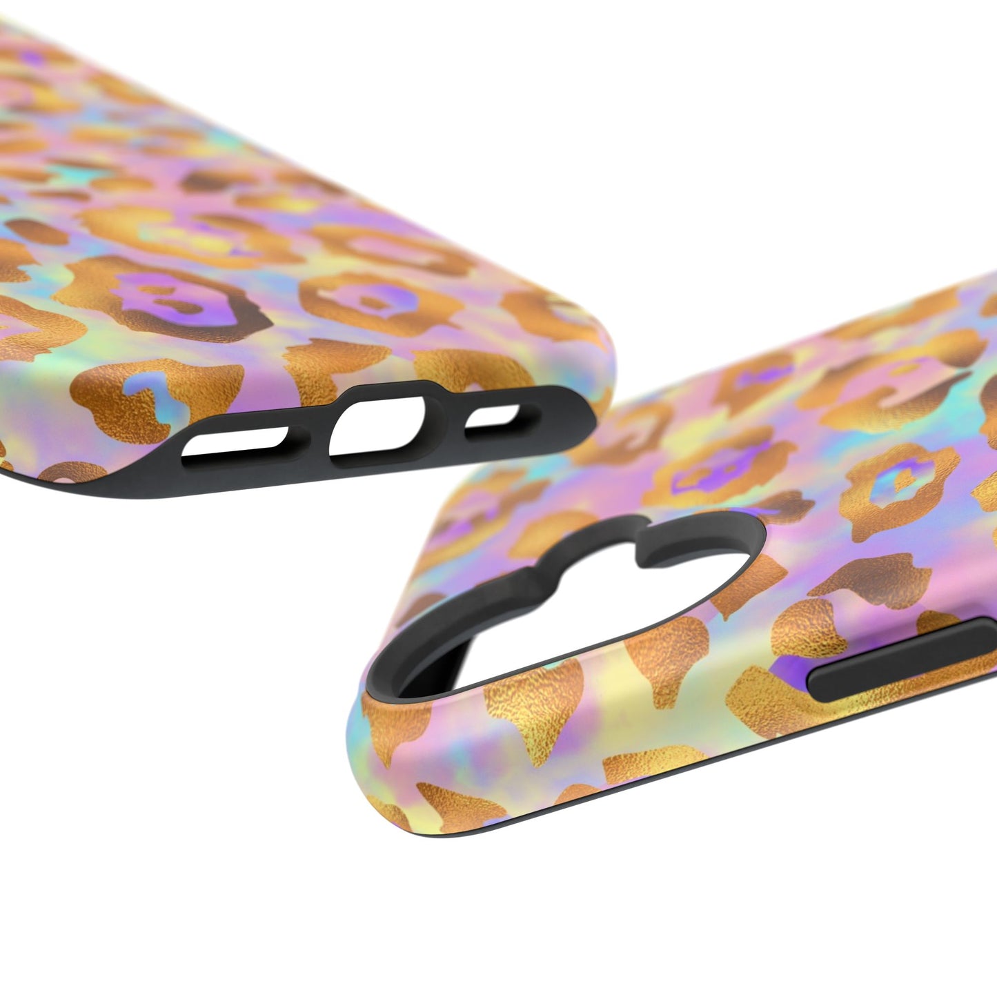 Leopard Print Impact-Resistant Phone Case