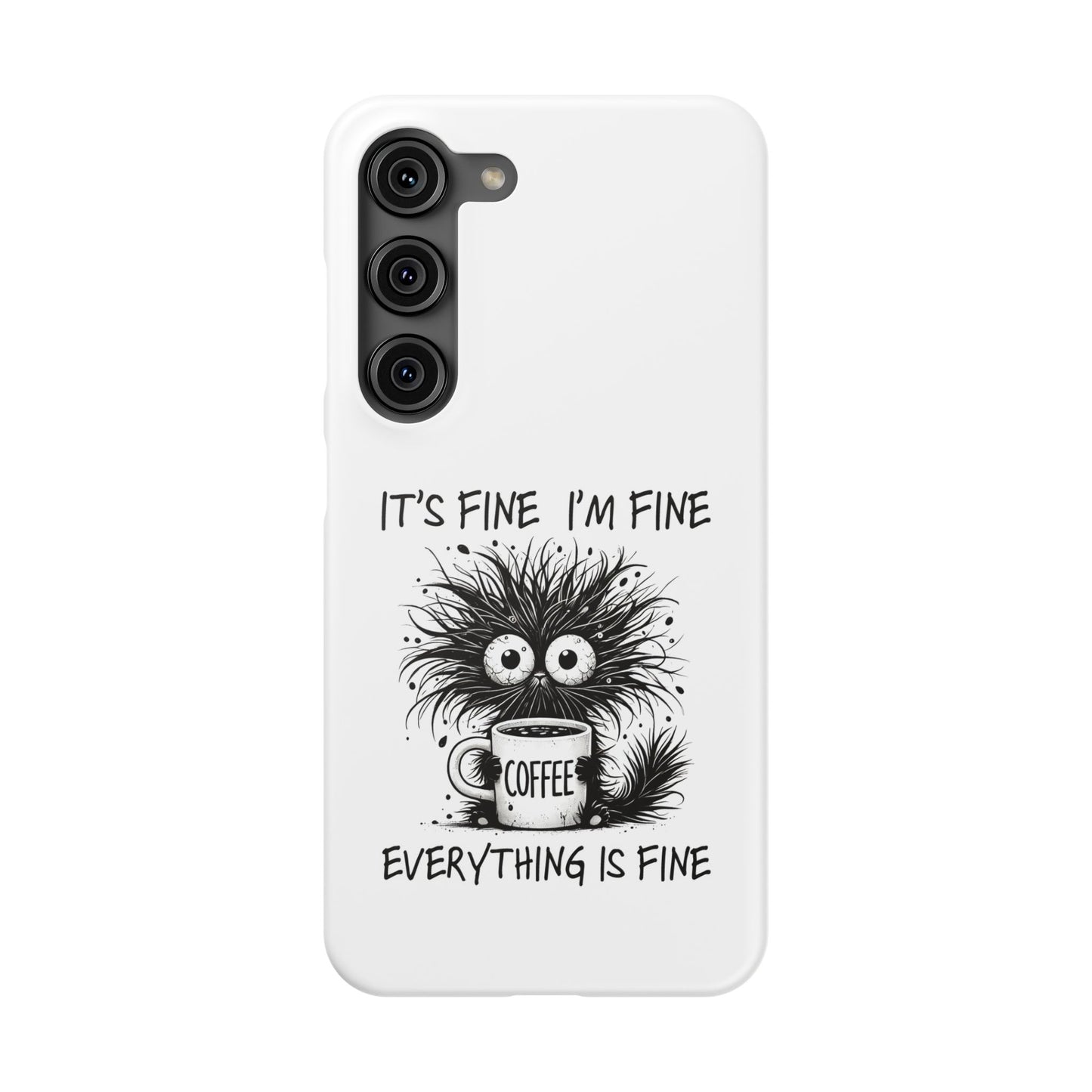 Funny Cat  - Slim phone Case