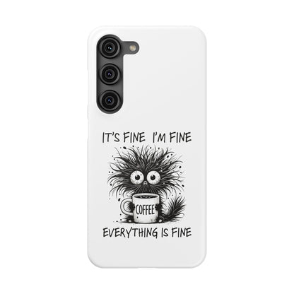 Funny Cat  - Slim phone Case