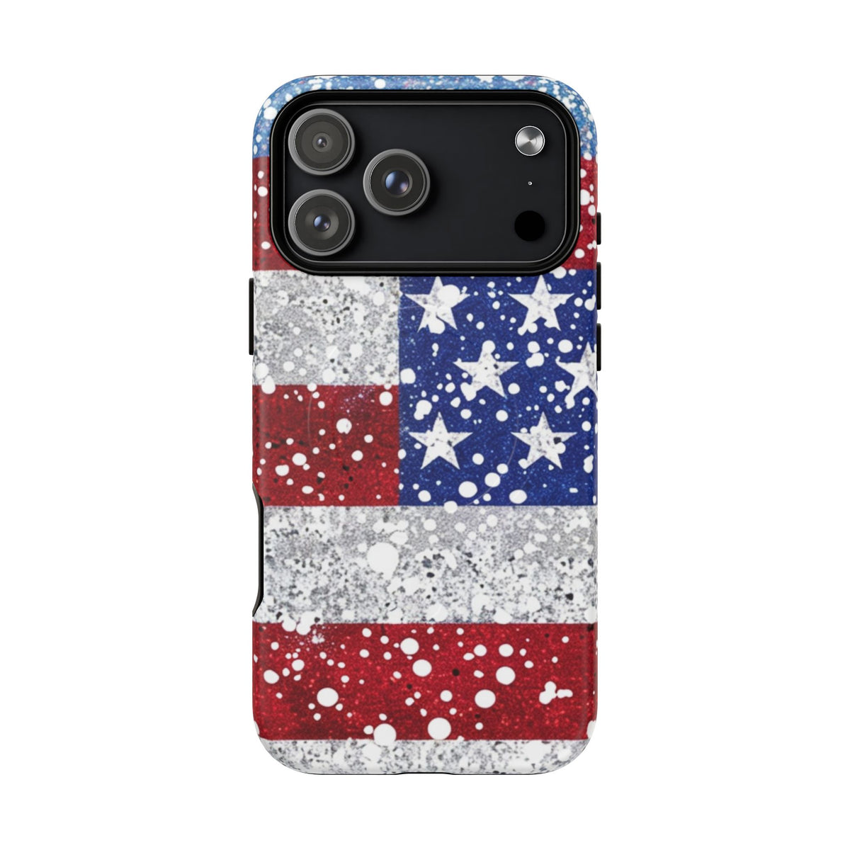 American Flag Design phone case -Tough Magnetic iPhone Cover