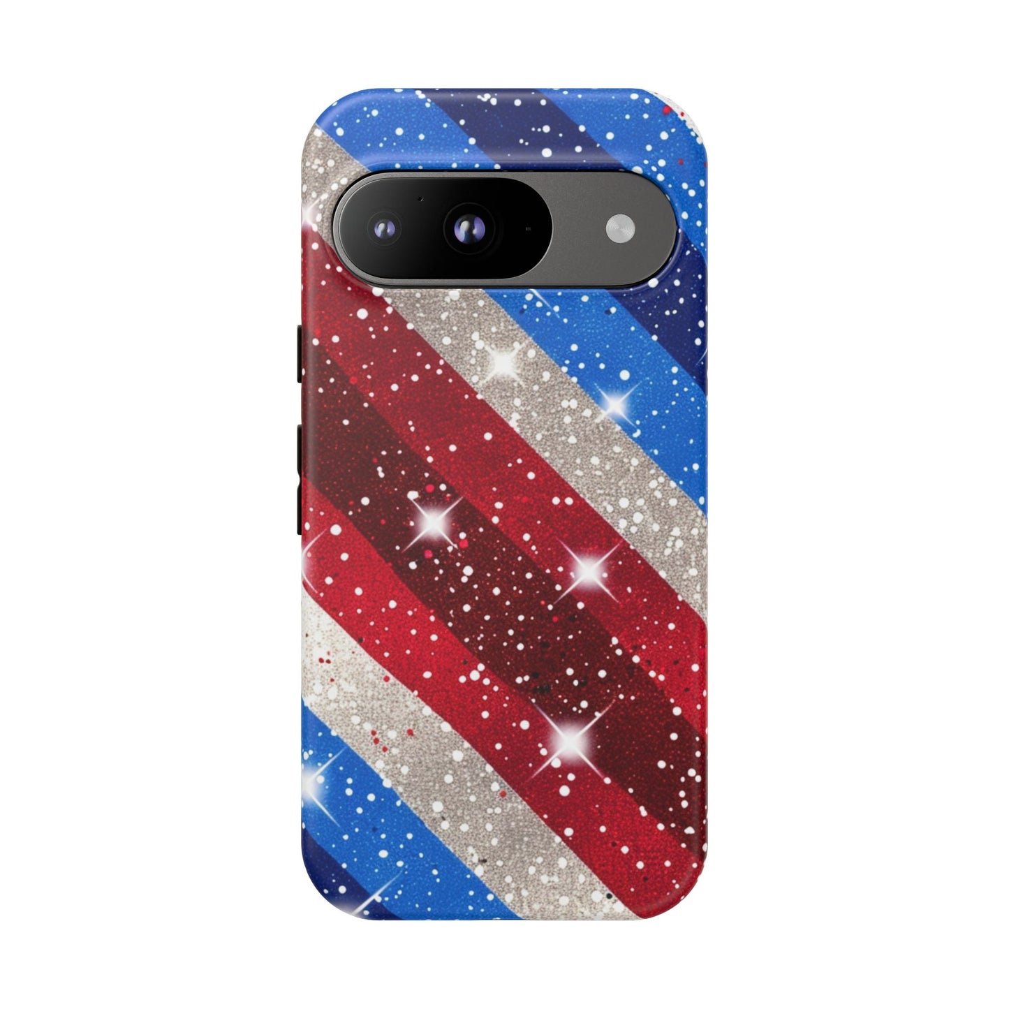 Glittery Patriotic Phone Case - Tough Cases