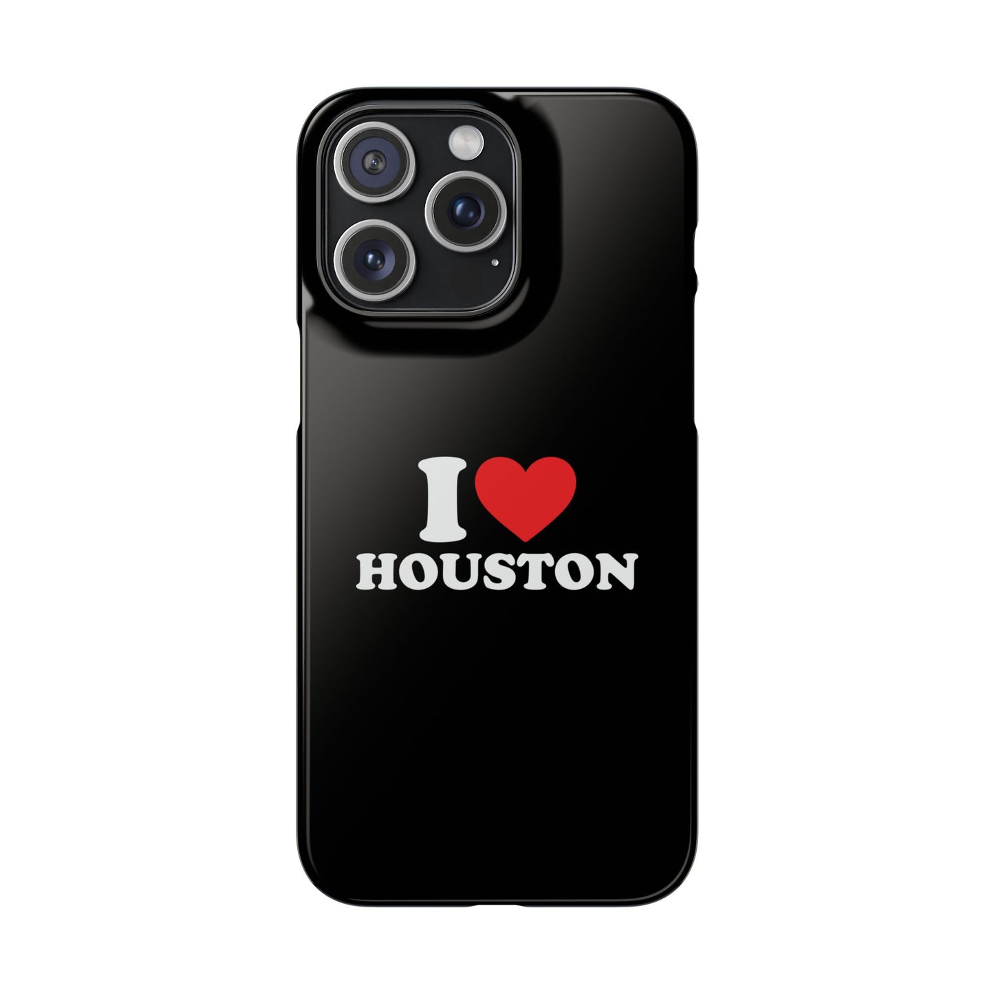 I Love Houston Snap Case Phone Cover