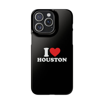 I Love Houston Snap Case Phone Cover