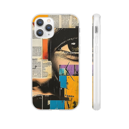 Flexi Phone Case - Retro Pop Culture Woman 3