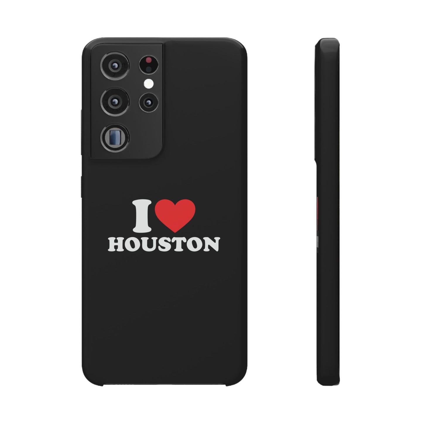 I Love Houston Snap Case Phone Cover