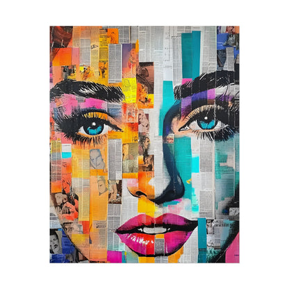 Retro Pop Culture Woman 6-Vibrant Art Wall Decor