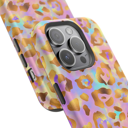 Leopard Print Impact-Resistant Phone Case