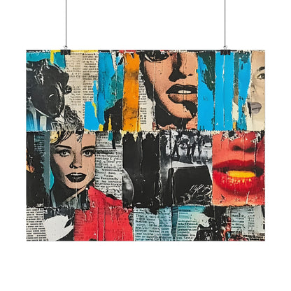 Retro Pop Culture Girl 7 - wall art