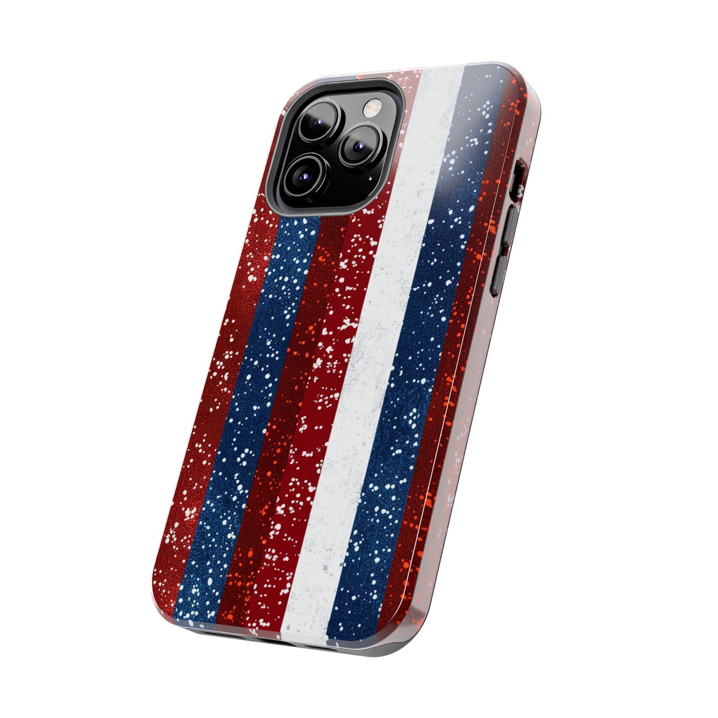 Patriotic Glitter Tough Phone Case