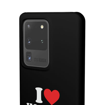 I Love Houston Snap Case Phone Cover