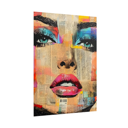 Retro Pop Culture Woman 12 , wall art, Art lovers poster