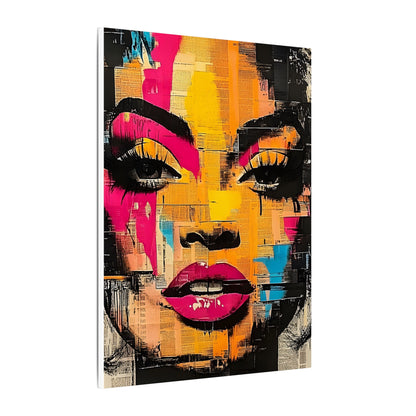 Canvas Wall Art - Retro Pop Culture Women 1