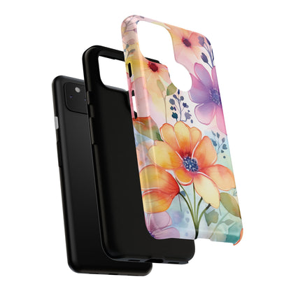 Floral Tough Case for Google Pixel- theme 1