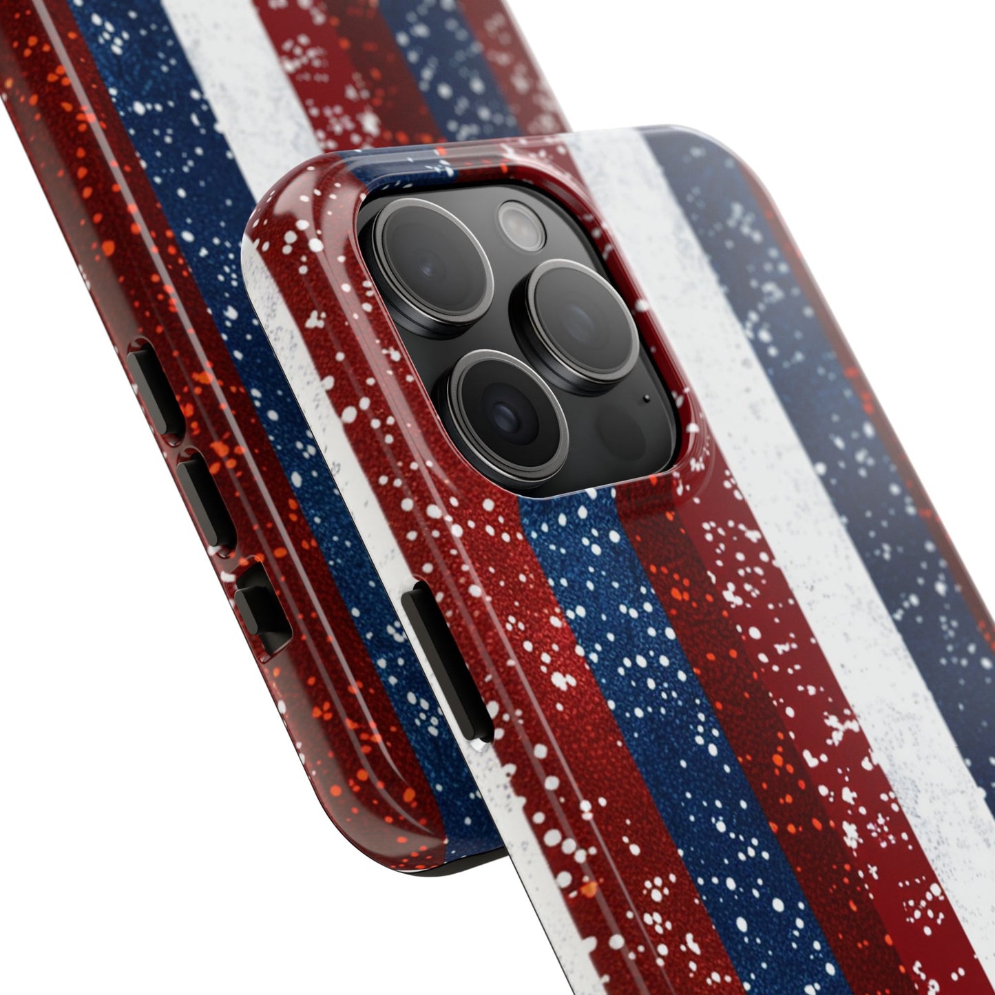Patriotic Glitter Tough Phone Case