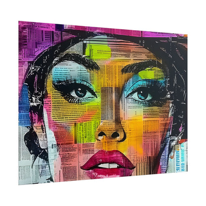Retro Pop Culture Woman 9 - Wall Art, Retro Art