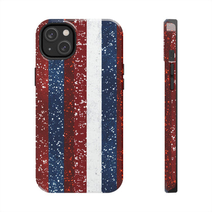 Patriotic Glitter Tough Phone Case