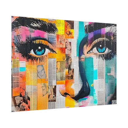 Retro Pop Culture Woman 6-Vibrant Art Wall Decor
