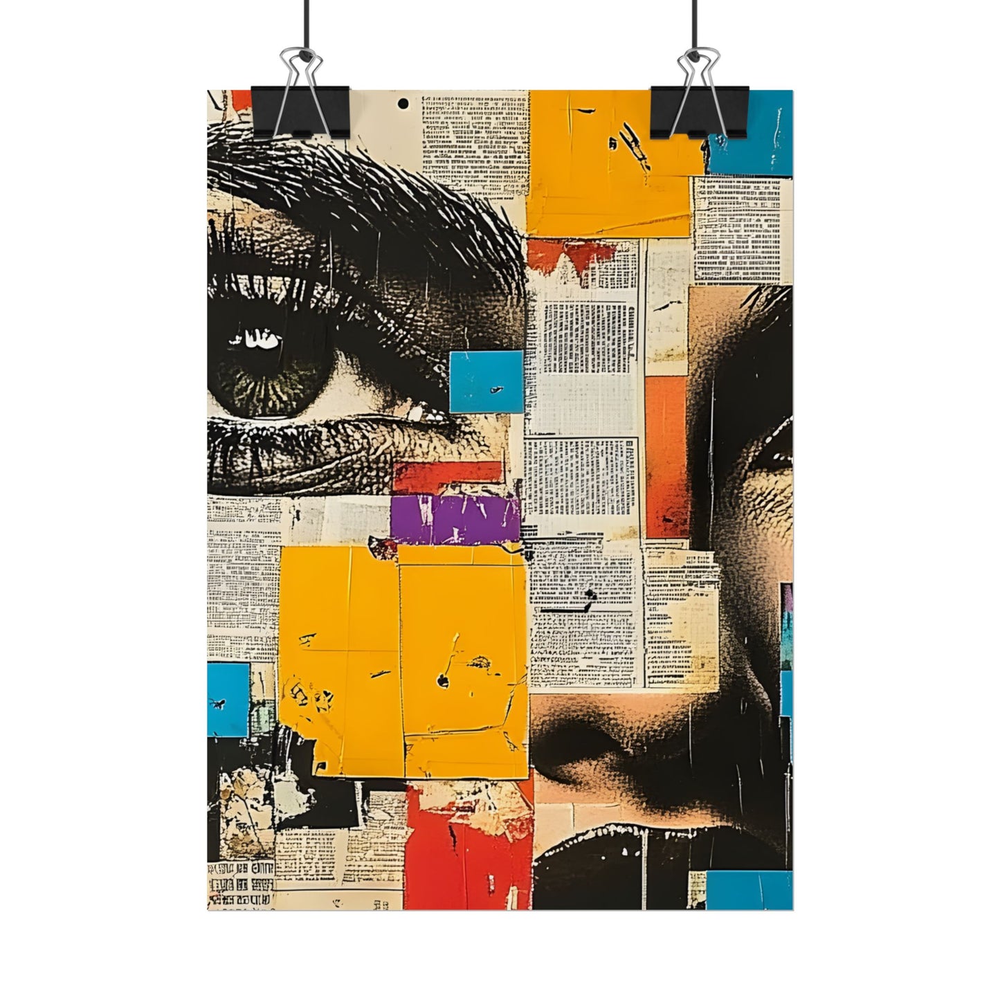 Wall Art Poster - Retro Pop Culture Woman 15