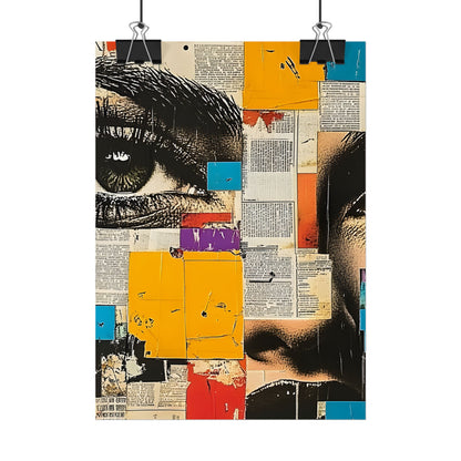 Wall Art Poster - Retro Pop Culture Woman 15
