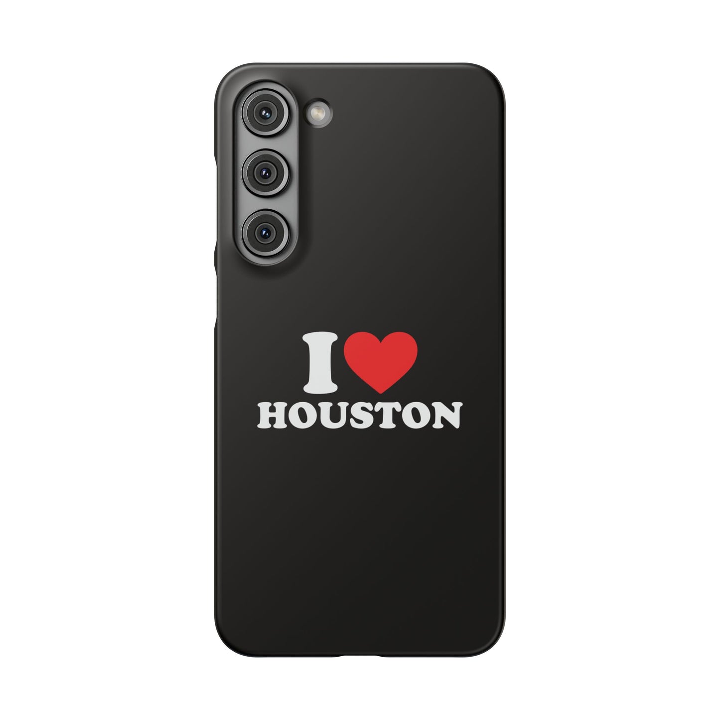 I Love Houston Snap Case Phone Cover