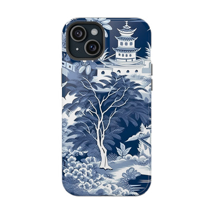 Elegant Blue Landscape Phone Case