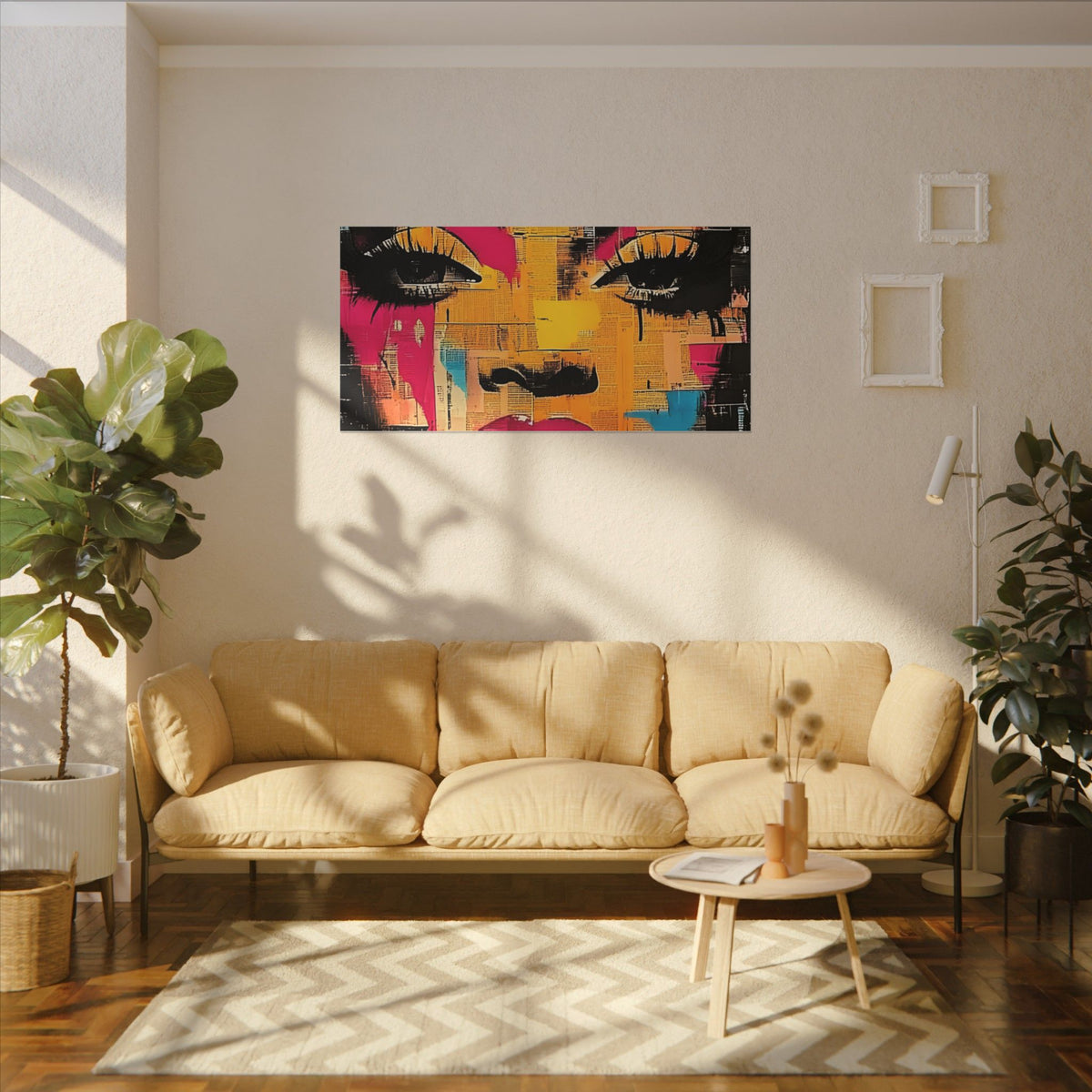 Canvas Wall Art - Retro Pop Culture Women 1