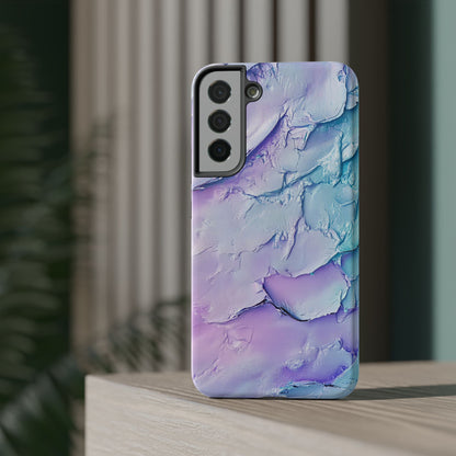 Vibrant Impact-Resistant Phone Case - Colorful Texture Design