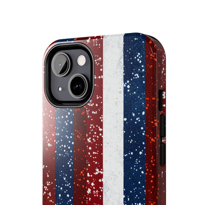 Patriotic Glitter Tough Phone Case