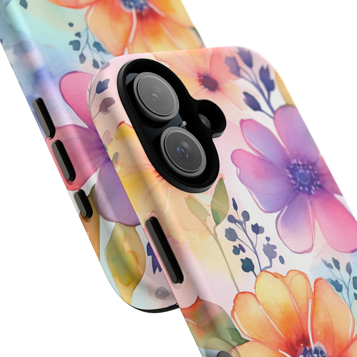 Phone Case - Spring Flower Watercolor Tough Case