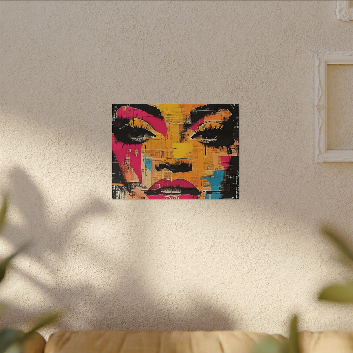 Canvas Wall Art - Retro Pop Culture Women 1