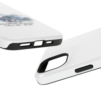 Astronaut Phone Case - "Houston, Please Call My Mom" Impact-Resistant Cover for Space Lovers