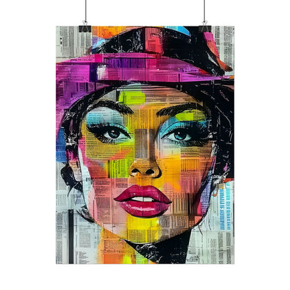Retro Pop Culture Woman 9 - Wall Art, Retro Art