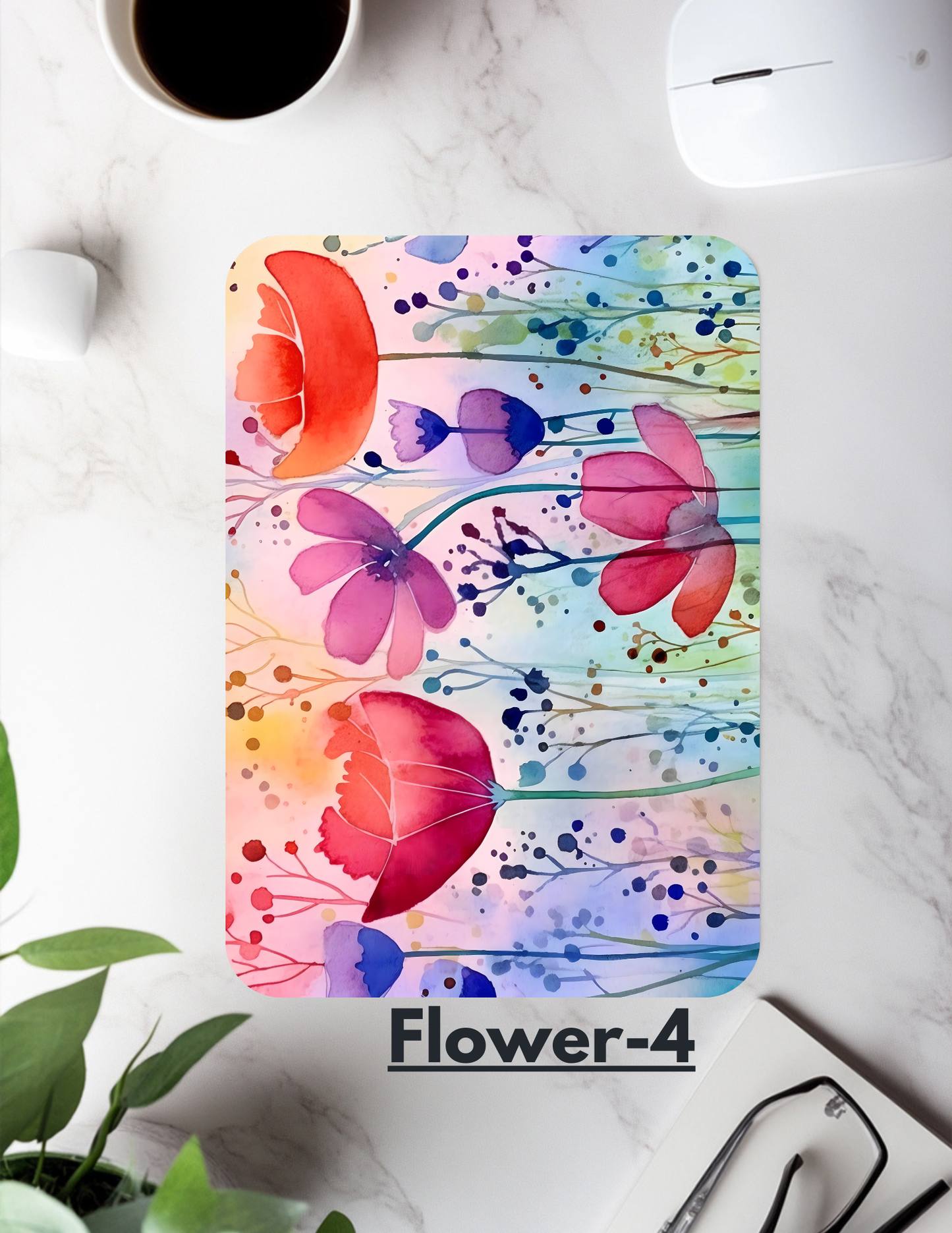 Spring Flowers Mouse pad - 2-pack