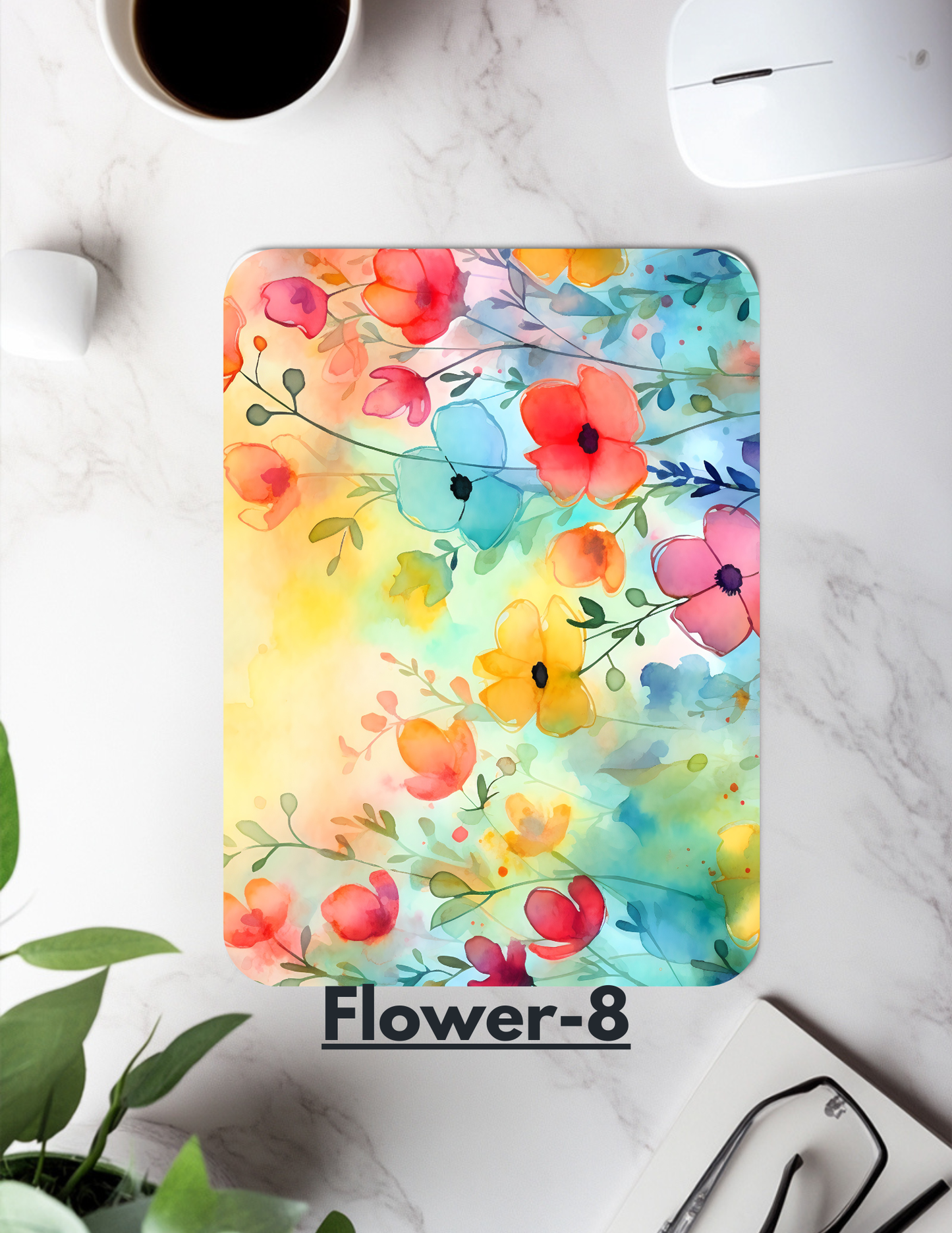 Spring Flowers Mouse pad - 2-pack
