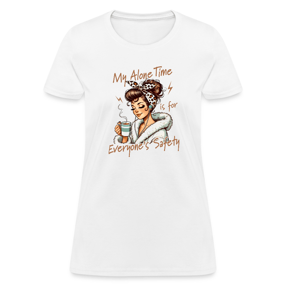 Alone Time - Women's T-Shirt - DS Artwork N Design