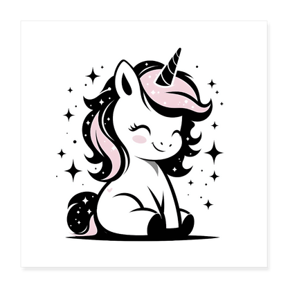 Baby Unicorn - Poster 16x16 - DS Artwork N Design