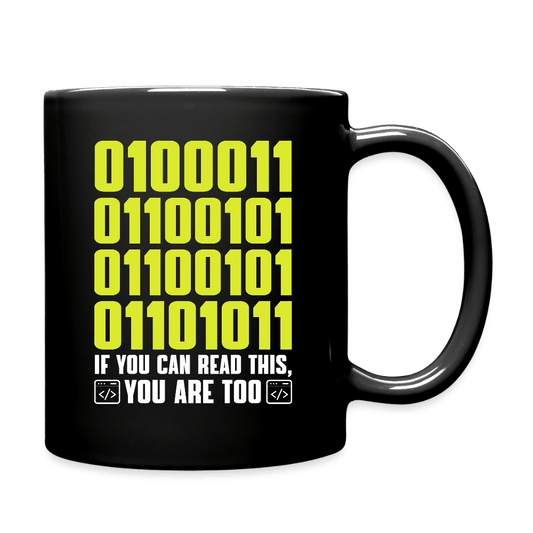 Binary digits - Full Color Mug - DS Artwork N Design