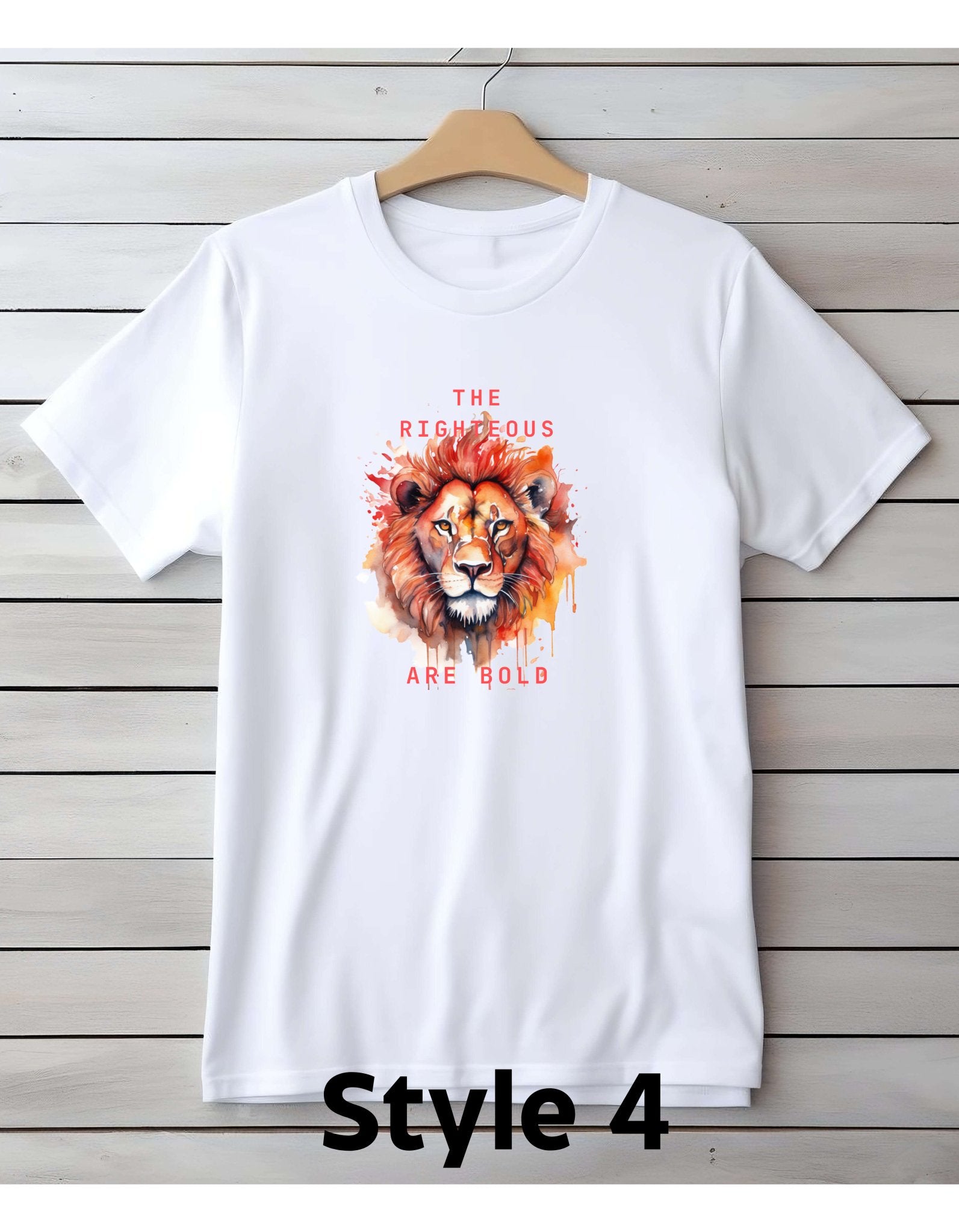 Bold as a Lion - t-shirt - DS Artwork N Design