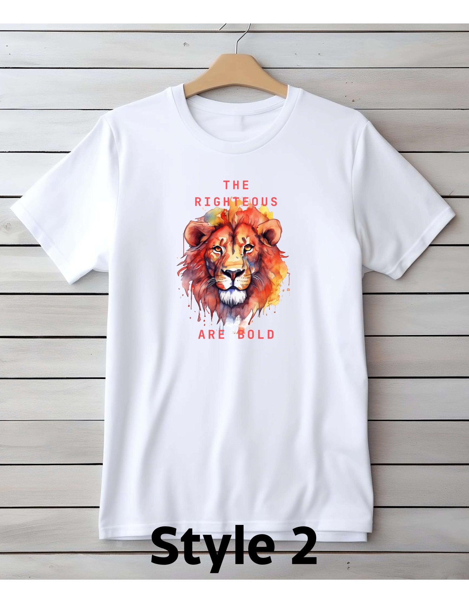 Bold as a Lion - t-shirt - DS Artwork N Design