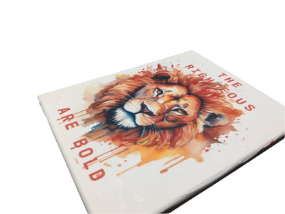 Bold Lion canvas print 8x10 - DS Artwork N Design