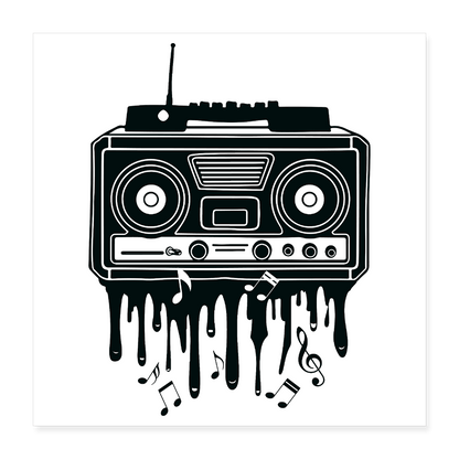 Boom Box - Poster 16x16 - DS Artwork N Design