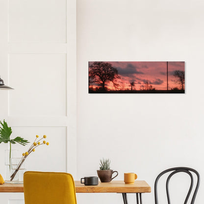 Canvas 12x36 - fire sky - DS Artwork N Design