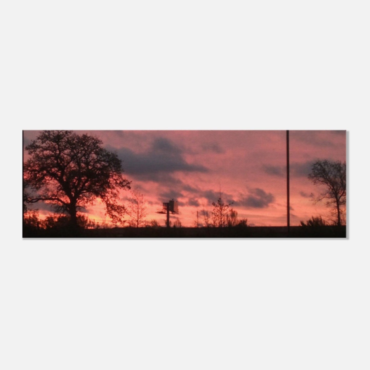 Canvas 12x36 - fire sky - DS Artwork N Design