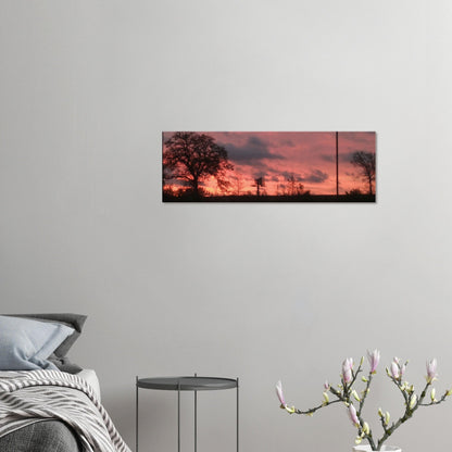 Canvas 12x36 - fire sky - DS Artwork N Design