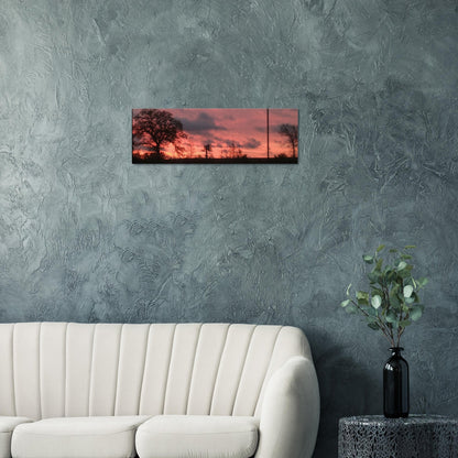 Canvas 12x36 - fire sky - DS Artwork N Design