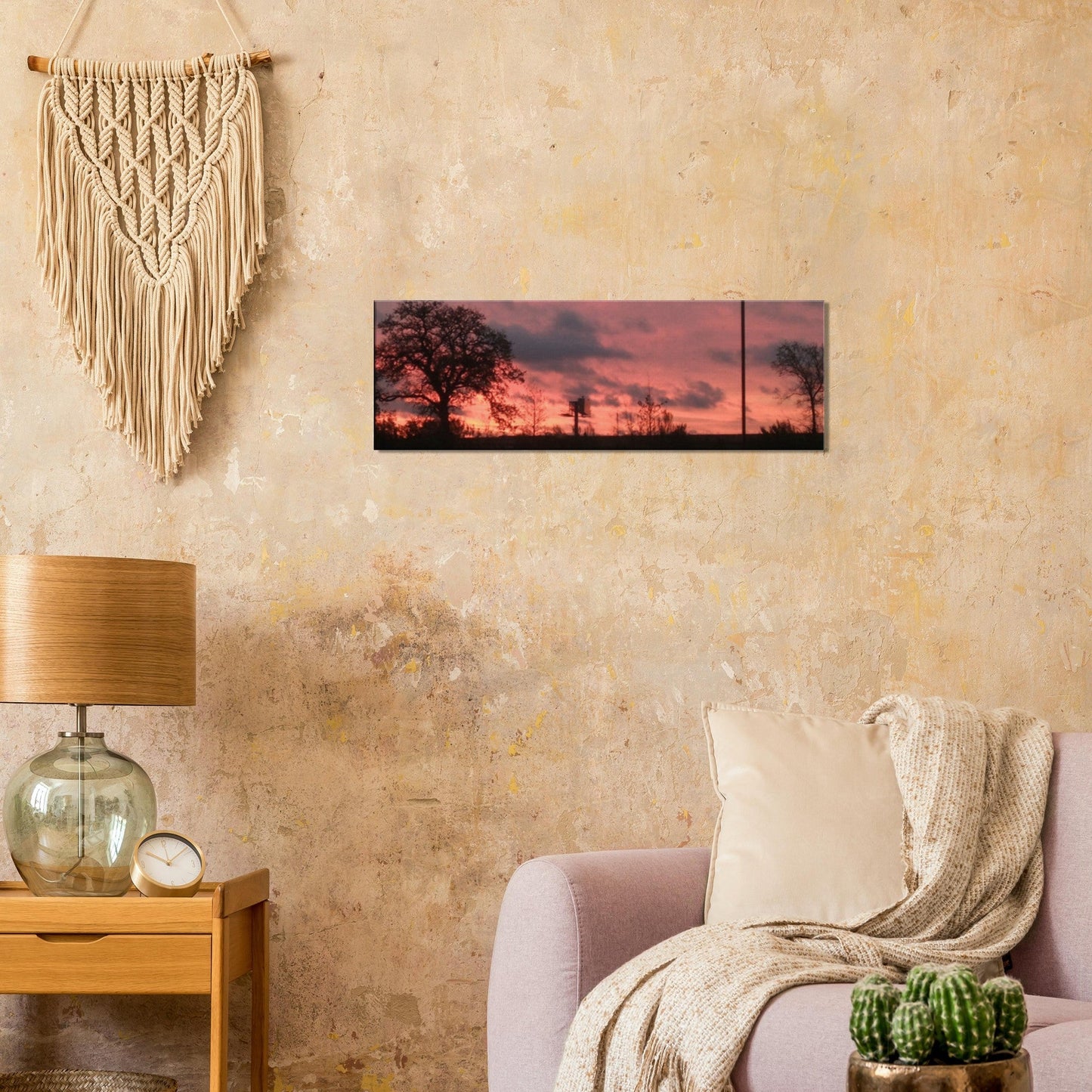 Canvas 12x36 - fire sky - DS Artwork N Design