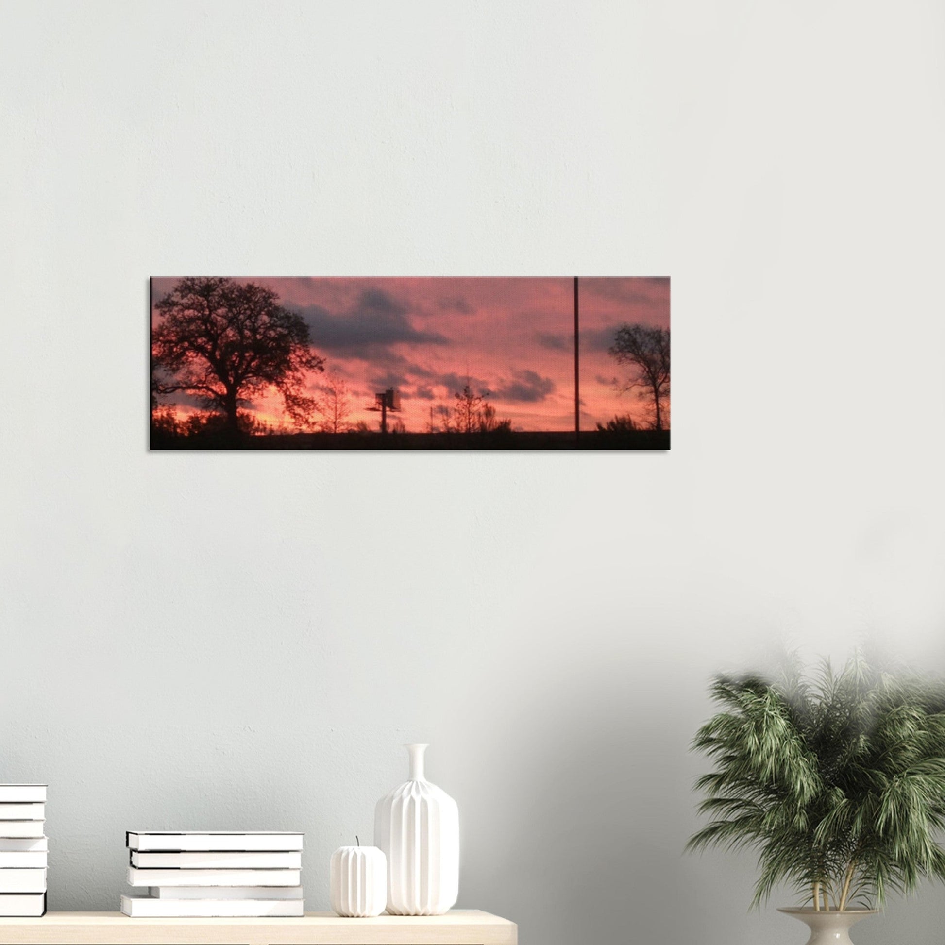 Canvas 12x36 - fire sky - DS Artwork N Design