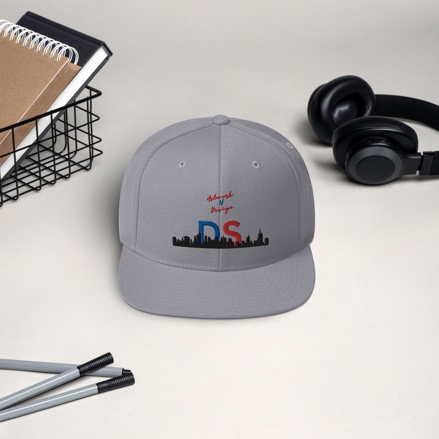 City Vibe Snapback Hat - RB Logo - DS Artwork N Design